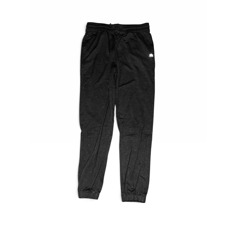 Kyodan kids black sweats thin lighter pants 7 8 medium